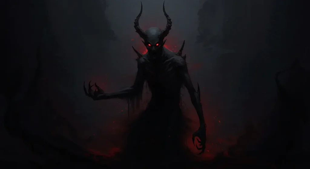 Demonic entity evoked using Chaos Magick techniques