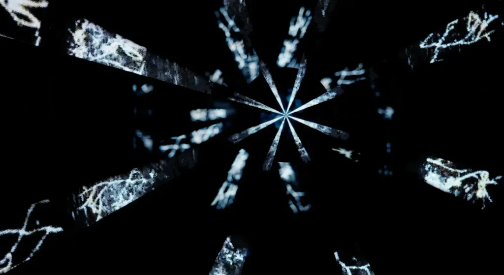 Psychedelic fractals seen after ingesting psychedelic plants and experiencing chemognosis