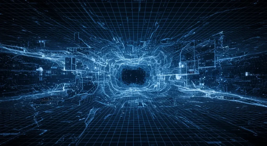 A computer-generated reality model