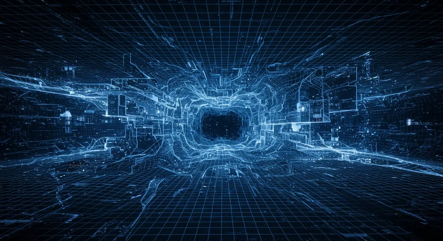 A computer-generated reality model