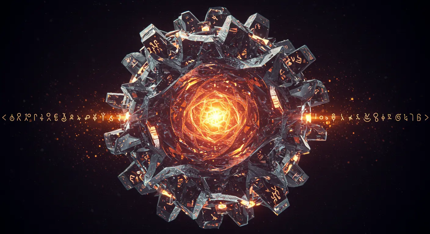 A Chaos Magick servitor being recharged with cosmic energy