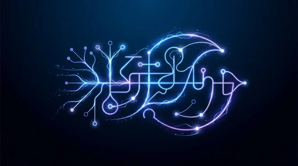 A self-acting sigil presented as a neural impulse/program